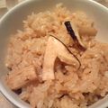 ミワボシ's cooksnap of when they made 歯ごたえシャキシャキ松茸ごはん♪.