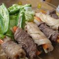 ひろみつばち's cooksnap of when they made ✿お節にも簡単❀人参と牛蒡の✿豚巻き.