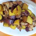 さりっぺ's cooksnap of when they made さつまいもと豚肉のほっこり煮.