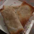 かじりっこ's cooksnap of when they made 春巻きの皮でバナナパイ.