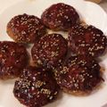 まゆゆまま's cooksnap of when they made 鶏つくね焼き.
