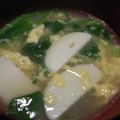 tomokoshiawase's cooksnap of when they made 超お手軽♪卵のお吸い物.