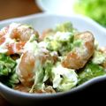 noamanma's cooksnap of when they made ★海老とアボカドのクリームチーズ和え★.