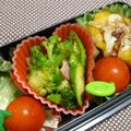 yukanosuke's cooksnap of when they made アスパラとブロッコリーのマヨしょうゆ炒め.