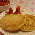 ちょびーす's cooksnap of when they made 簡単きなこで☆イングリッシュマフィン.