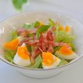 さとみわ's cooksnap of when they made カリカリベーコン☆ミモザサラダ.