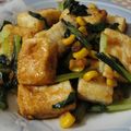 cocokame's cooksnap of when they made ご飯に合う☆小松菜と豆腐の炒め物.
