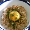 torone's cooksnap of when they made 納豆とろろ昆布丼.