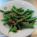 ゆりYO船長's cooksnap of when they made いんげんの胡麻和え.