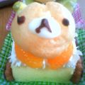 ゆいちん5's cooksnap of when they made ☆簡単キャラデコシュークリーム☆.