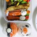 キャラべん子's cooksnap of when they made ポケモンキャラ弁！.