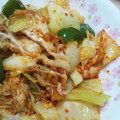 re_naj's cooksnap of when they made 簡単☆キムチーズ野菜炒め☆.