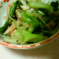Ｃｈｉｌｄ's cooksnap of when they made 青梗菜とミョウガのお浸し.