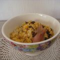 ローズレース's cooksnap of when they made つくだに炒飯.