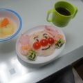 yukina007's cooksnap of when they made アンパンマン★でこちらし寿司.