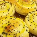 みくえも's cooksnap of when they made ××編みパン××.