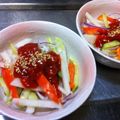 ｑｕｉｙｏｃｏ's cooksnap of when they made 梨のピリ辛サラダ.