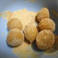 konnkodayo's cooksnap of when they made 和菓子のふりして♪きな粉ぶどう.