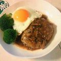 yukino49's cooksnap of when they made パスタソースで簡単☆煮込みハンバーグ♪.