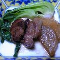 ryo1214's cooksnap of when they made 男子ごはん風焼きラフテー／豚肉あまから煮.