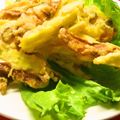 青空レモン's cooksnap of when they made ☆　ちくわとさつま芋の天ぷら　☆.