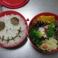 erikacook's cooksnap of when they made ナイトメアーでハロウィン弁当.