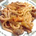 もももももももーん's cooksnap of when they made 超簡単♪豚キムチうどん♪.