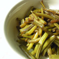がるばんぞママ's cooksnap of when they made さつま芋の茎（つる）のきんぴら♪.