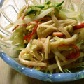 maruru-nn's cooksnap of when they made ☆卵ともやしときゅうりの中華風サラダ☆.