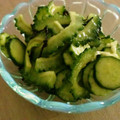 maruru-nn's cooksnap of when they made 簡単☆ゴーヤときゅうり塩こんぶあえ.