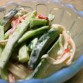 maruru-nn's cooksnap of when they made かにかまときゅうりのサラダ.