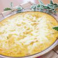 ななクレープ's cooksnap of when they made とろ～りチーズのホク②さつまいもキッシュ.
