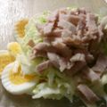 maruru-nn's cooksnap of when they made ロースハムと胡瓜と林檎　卵のサラダ.