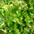 ヨナシ's cooksnap of when they made 無限！しゃっきりピーマンのあえもの.
