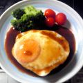 おおふじやま's cooksnap of when they made ごろん・ふわっ♥の王道ハンバーグ♪.