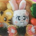 のあお's cooksnap of when they made キャラ弁☆みみりん.