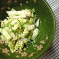 きなこりん's cooksnap of when they made 白菜の芯deゴママヨサラダ.