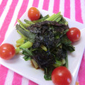 るらちゃん's cooksnap of when they made お弁当に★ほうれん草の韓国海苔和え.