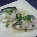 mmno's cooksnap of when they made ＊ルクエdeあっさり☆おろし蒸しさば＊.