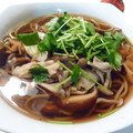 Fire-King's cooksnap of when they made 舞茸きのこそば.