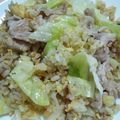 re_naj's cooksnap of when they made ☆ヘルシー☆キャベツチャーハン.