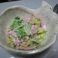 おひさま太陽's cooksnap of when they made 混ぜるだけ☆白菜のマスタードマヨサラダ.