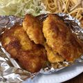 nagomi＊'s cooksnap of when they made チキンのパン粉焼き♪カレーチーズ風味♪.
