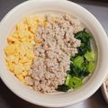 ❀まいねこ❀'s cooksnap of when they made 電子レンジで☆お手軽そぼろご飯.