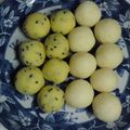 もちゃちゅ's cooksnap of when they made 炊飯器調理！さつまいものチーズ団子.