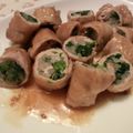 3mamakuma's cooksnap of when they made ♪にらもやしの豚肉まき♪.
