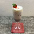 horseland's cooksnap of when they made いちご小豆ミルク✨.