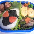 ＬＯＶＥりぃ〜ママ's cooksnap of when they made 仮面ライダーフォーゼ　おにぎり.