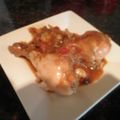 Jackwanko's cooksnap of when they made ガツンと骨付きチキンのオイスタートマト煮.