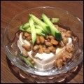 麻's cooksnap of when they made 簡単！納豆と豆腐のサッパリ冷やっこ☆.